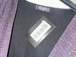 Vestido fiesta NENA brillante morado. Nuevo