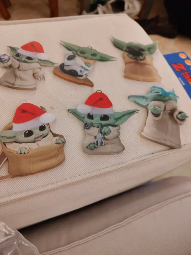 6 Adornos Navidad Star Wars Grogu