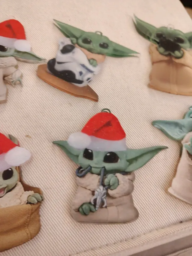6 Adornos Navidad Star Wars Grogu