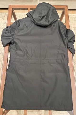 Parka Acolchada Silbon Verde Azulado