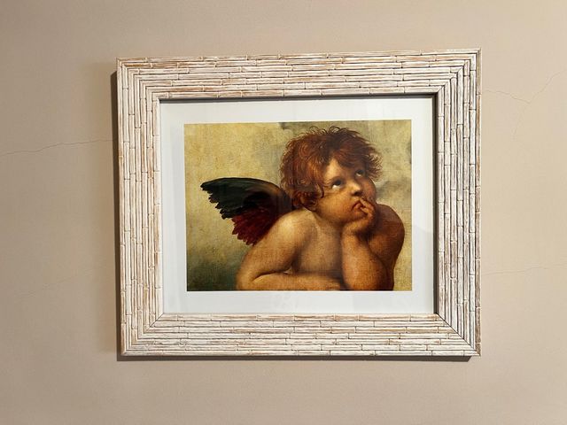 Conjunto de 2 Cuadros de angelitos