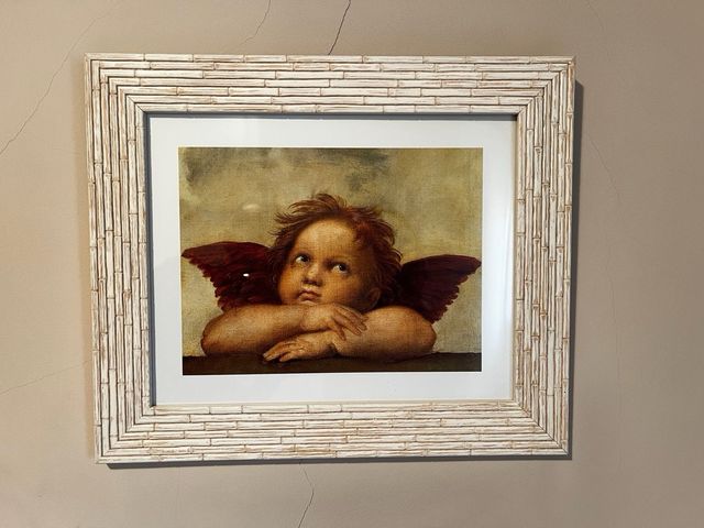 Conjunto de 2 Cuadros de angelitos