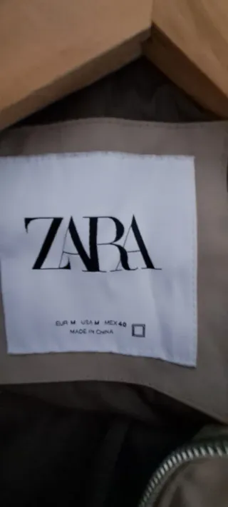 Chaqueta de Hombre Zara Beige Talla M