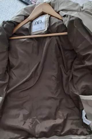 Chaqueta de Hombre Zara Beige Talla M