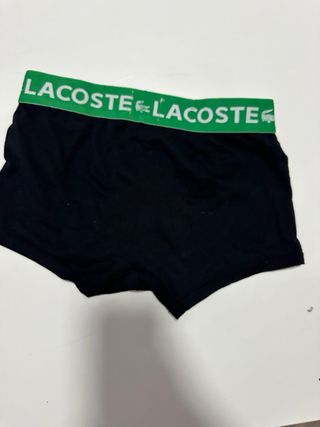 Lote Calzoncillos Lacoste Negro y Verde