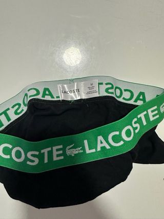 Lote Calzoncillos Lacoste Negro y Verde