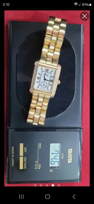 Reloj Lotus Oro 18k Señora Diamantes
