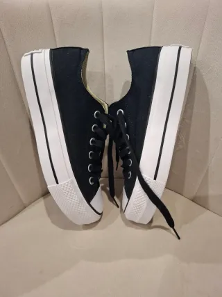 Converse negras talla 39