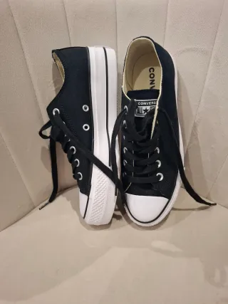 Converse negras talla 39