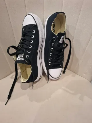 Converse negras talla 39