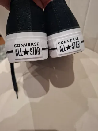 Converse negras talla 39