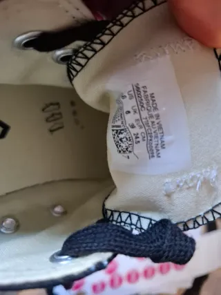 Converse negras talla 39