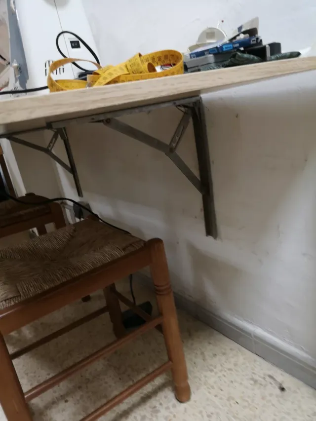 Tavolo pieghevole in legno grande