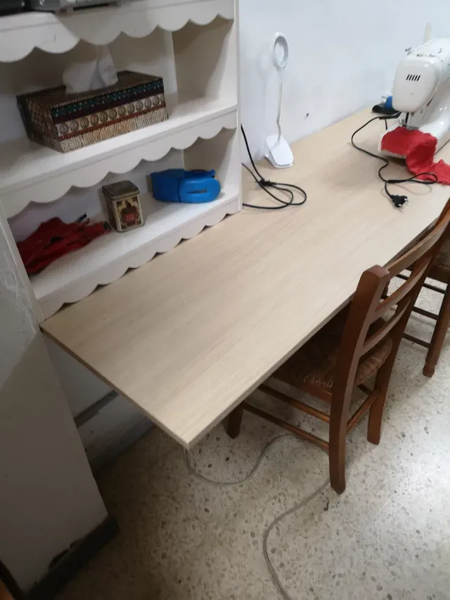 Tavolo pieghevole in legno grande