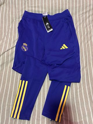 Pantalón Adidas Real Madrid  MoradoAmarillo Unisex