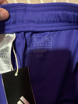 Pantalón Adidas Real Madrid  MoradoAmarillo Unisex