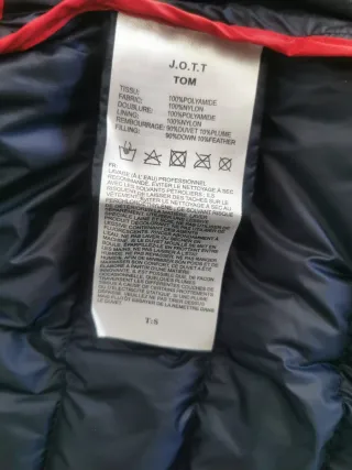 Chaleco Jott Tom Azul Marino