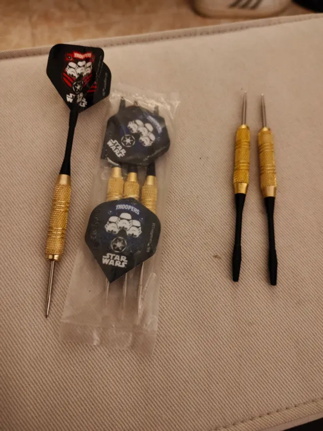 Diana de dardos con motivos de Star Wars