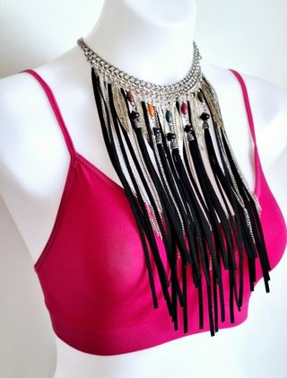 Collar Flecos de Mujer