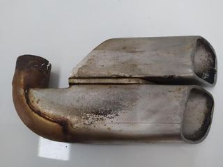 Tubo escape tras 7l5253682f porsche cayenne 257064