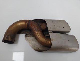 Tubo escape tras 7l5253682f porsche cayenne 257064