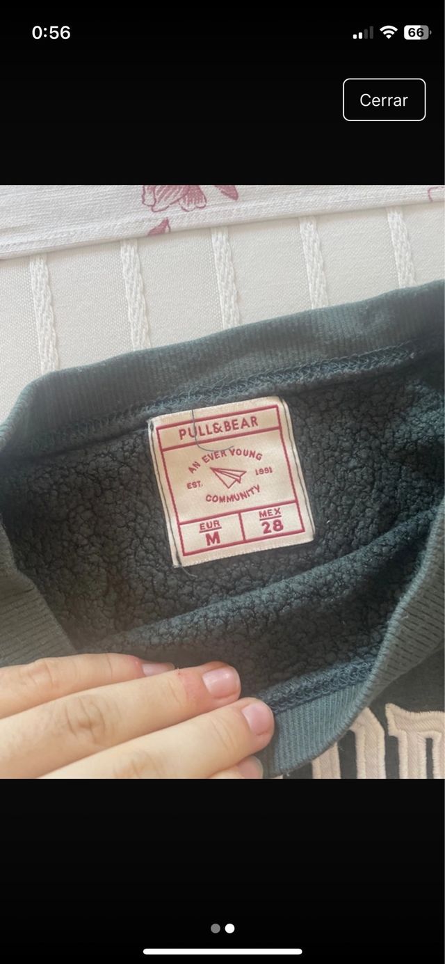 Sudadera New York verde