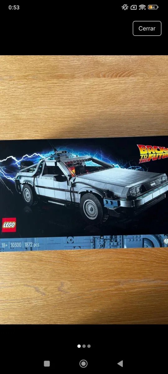 Lego DeLorean Regreso al Futuro