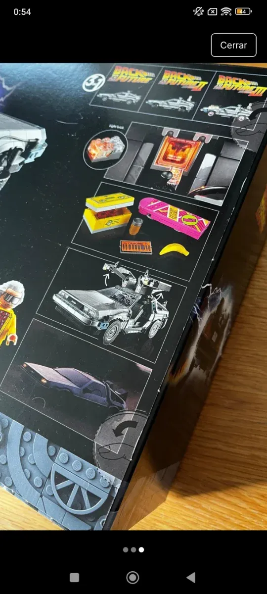 Lego DeLorean Regreso al Futuro