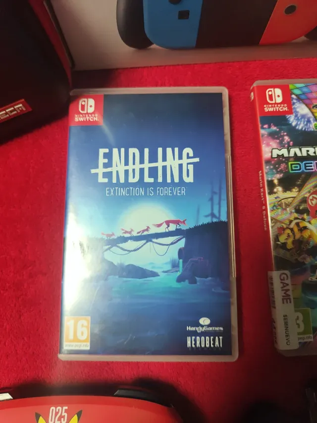 Nintendo Switch Azul/Rojo + Accesorios