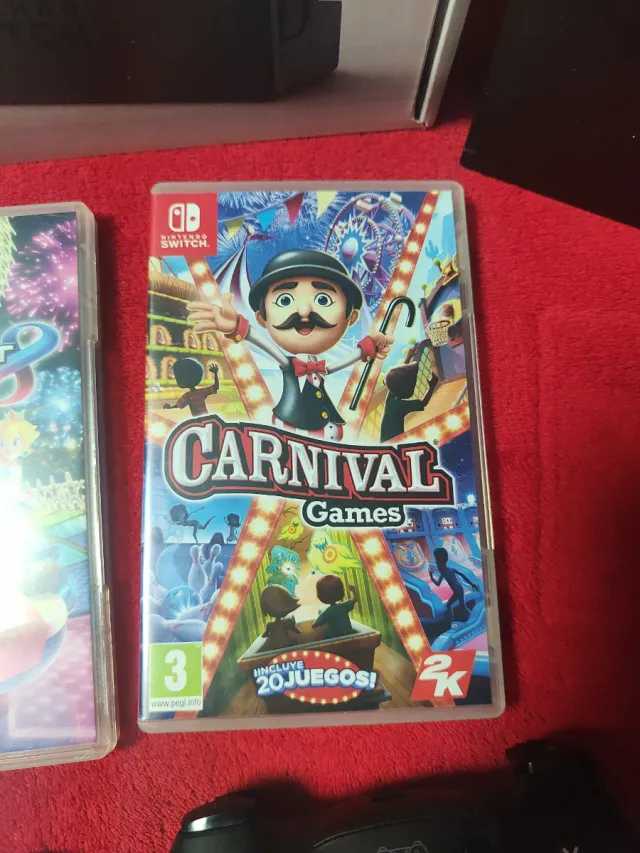 Nintendo Switch Azul/Rojo + Accesorios