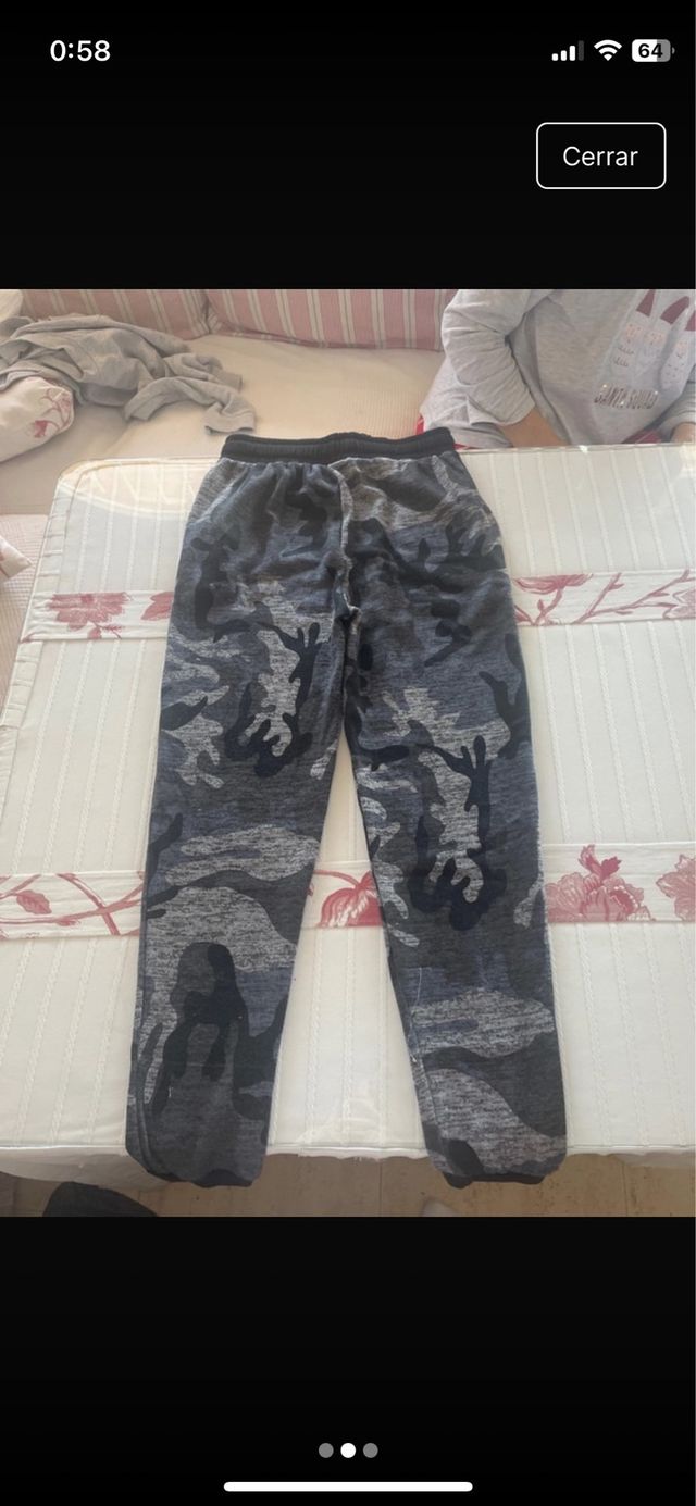 Pantalón de chándal militar