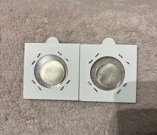 Monedas de plata catedrales de Cádiz y Toledo.