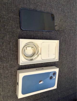 iPhone 13 mini blu 128GB batteria 77