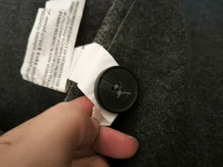 Casaco Bershka Cinzento Tamanho S