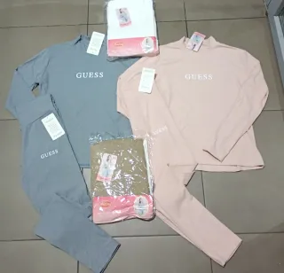 Conjunto Guess Mujer Gris y Rosa