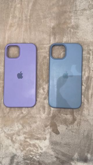 Cover iPhone 14 Viola e Blu