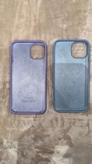 Cover iPhone 14 Viola e Blu