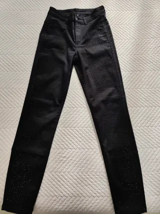 Vaqueros leggins Calzedonia S Brillantes Negro