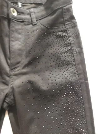 Vaqueros leggins Calzedonia S Brillantes Negro