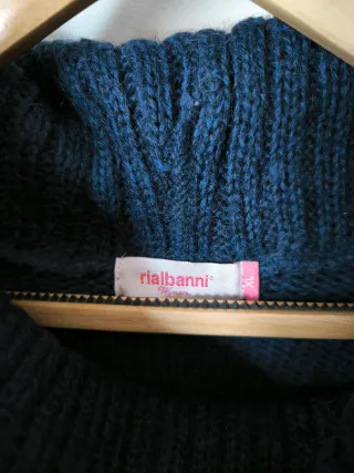 Vestido Rialbanni Malha Curto Manga XL