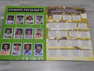 Álbum Fútbol Liga 97-98 Bollycao