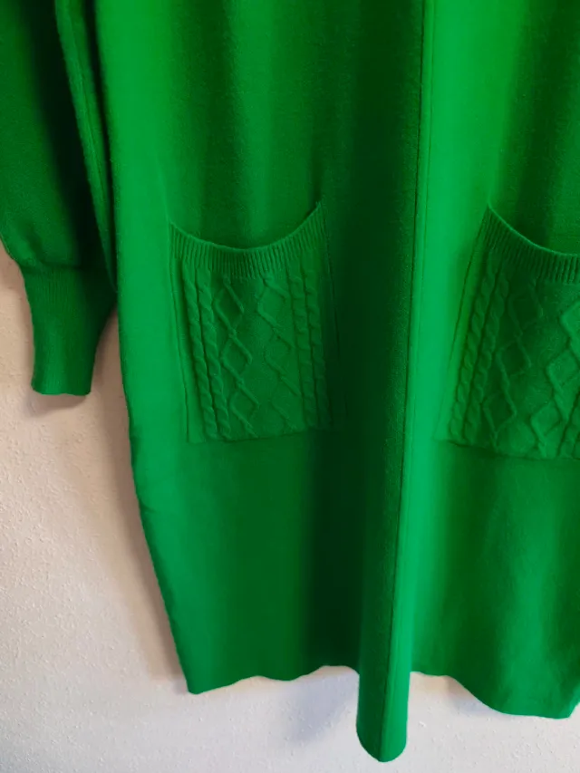 Vestido verde talla única Amor & Roma nuevo.