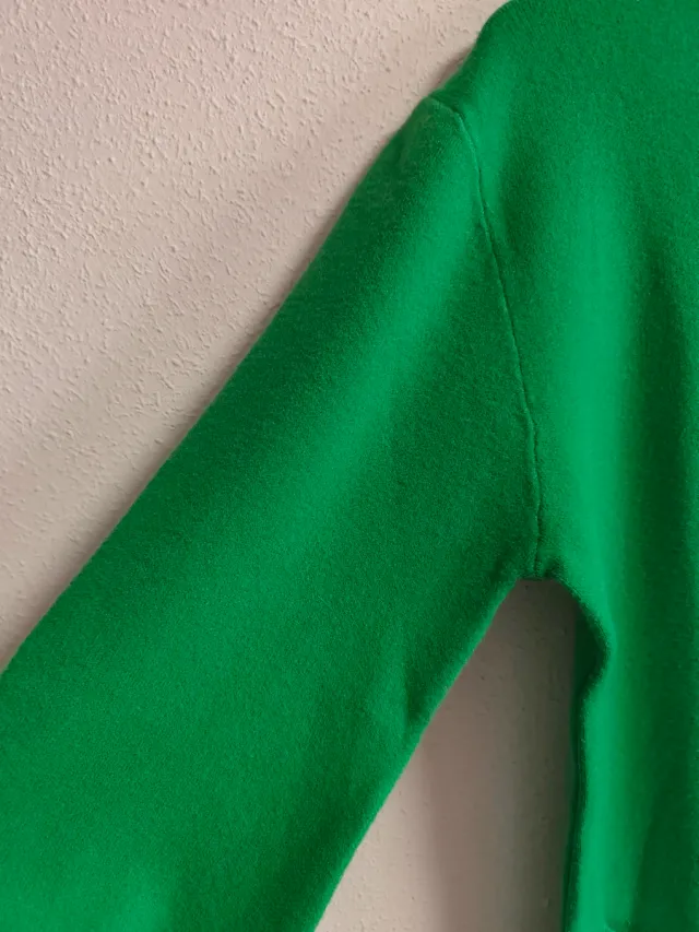 Vestido verde talla única Amor & Roma nuevo.