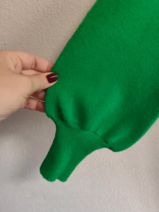 Vestido verde talla única Amor & Roma nuevo.