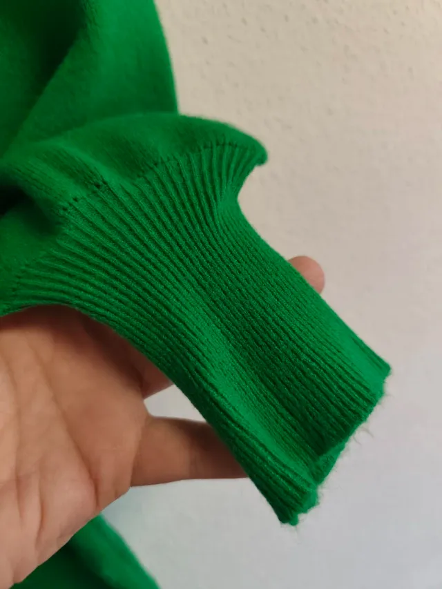 Vestido verde talla única Amor & Roma nuevo.