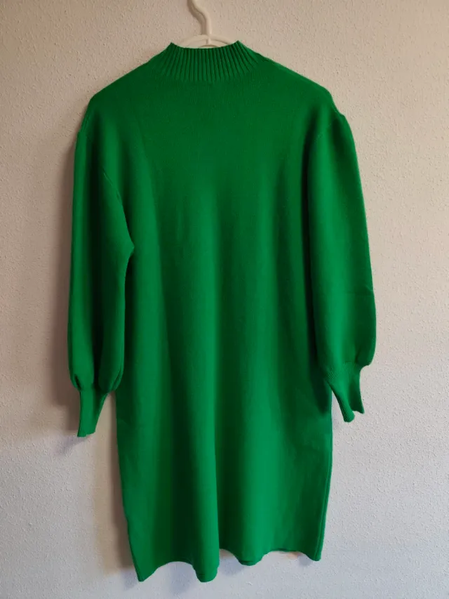 Vestido verde talla única Amor & Roma nuevo.