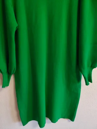 Vestido verde talla única Amor & Roma nuevo.
