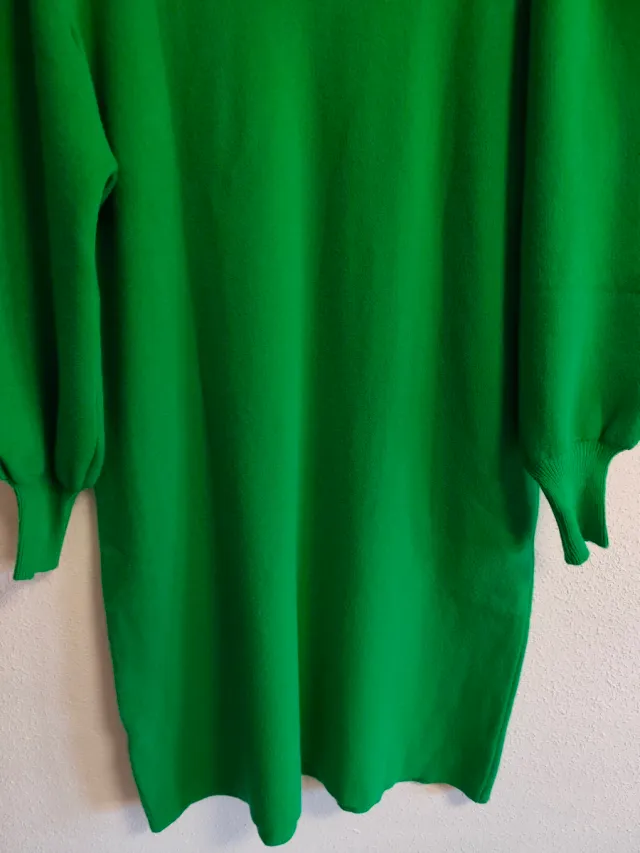 Vestido verde talla única Amor & Roma nuevo.