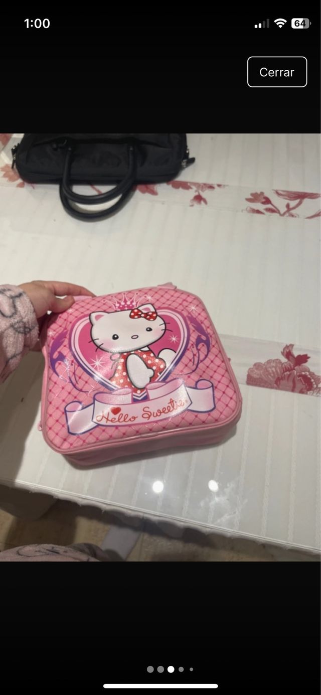 Mochila Hello Kitty rosa