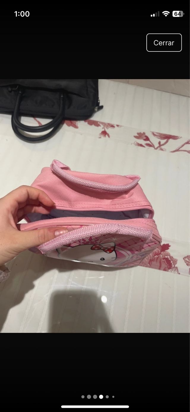 Mochila Hello Kitty rosa